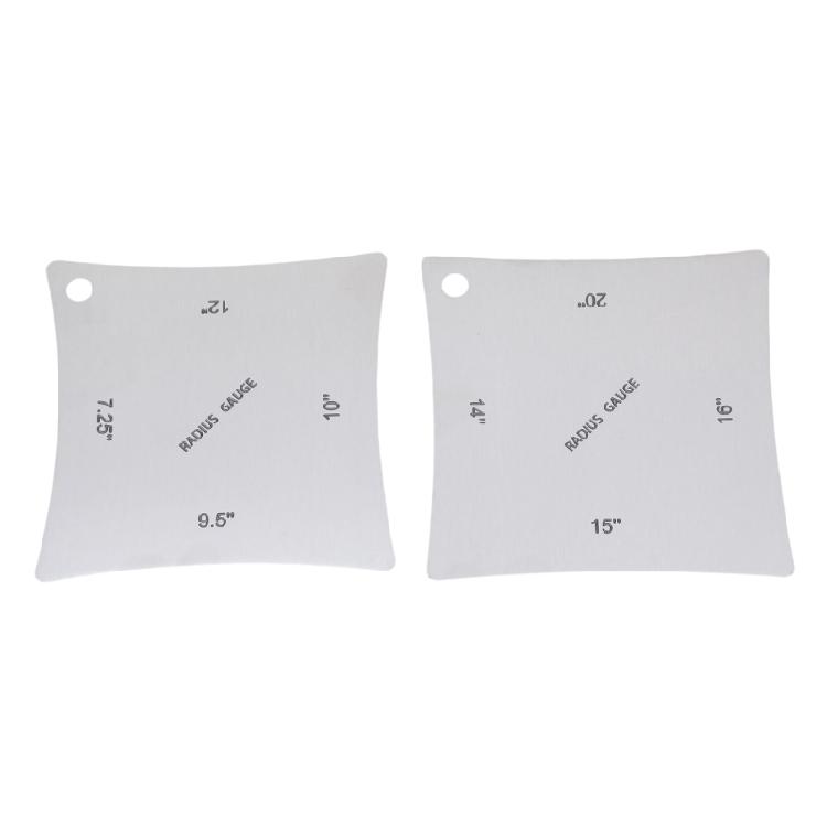 Высокоточные измерители радиуса грифа гитары с гладким дизайном предотвращают царапины, подходят для настройки и обслуживания