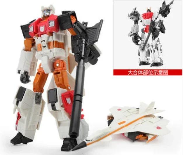 HZX Cool G1 Superion Робот-Самолет IDW 5-в-1 Devastator Bruticus Фигурка Действия Игрушки Комбайнер Трансформация Деформация Подарок