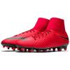 Nike Hypervenom Phelon 3 DF FG Высокие Прочные Легкие Футбольные Бутсы Мужские Футбольные Бутсы Красные Черные 917764-616