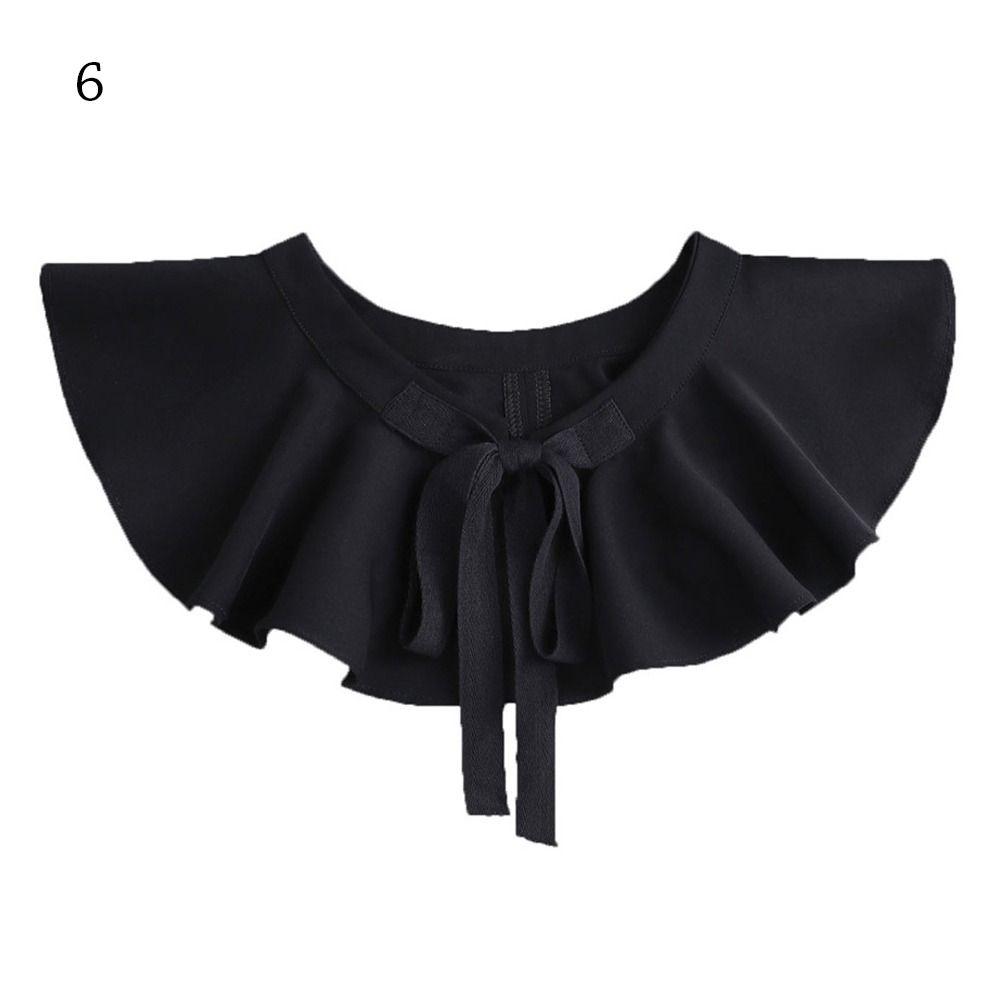 Модная съемная классическая хлопковая блузка с лацканами, рубашка с ложным воротником, накладной воротник, аксессуары для одежды