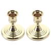 Gold Iron Candlestick Holders Iron Vintage Candle Holder Metal Candles Sticks For Wedding