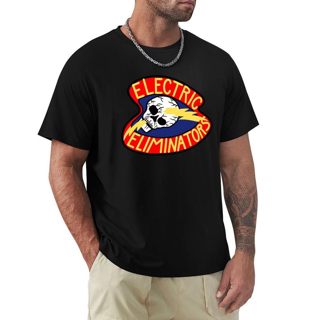 Electric Eliminators Tshirt Work Basic Short Sleeve Top