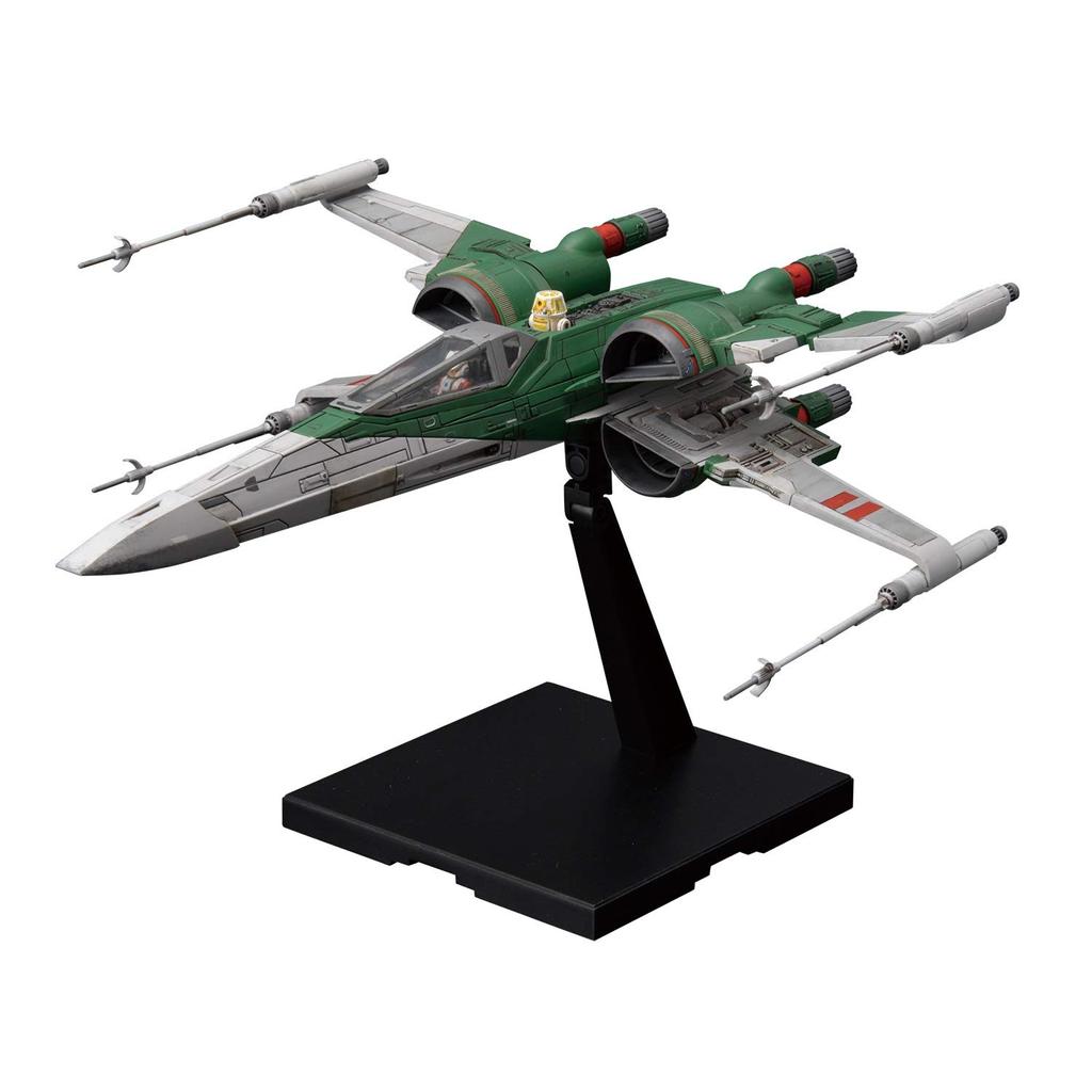 Star Wars Fighter Star Rise of Scale Plastic Model X-Wing Wars/The Skywalker) 1/72 Color-coded