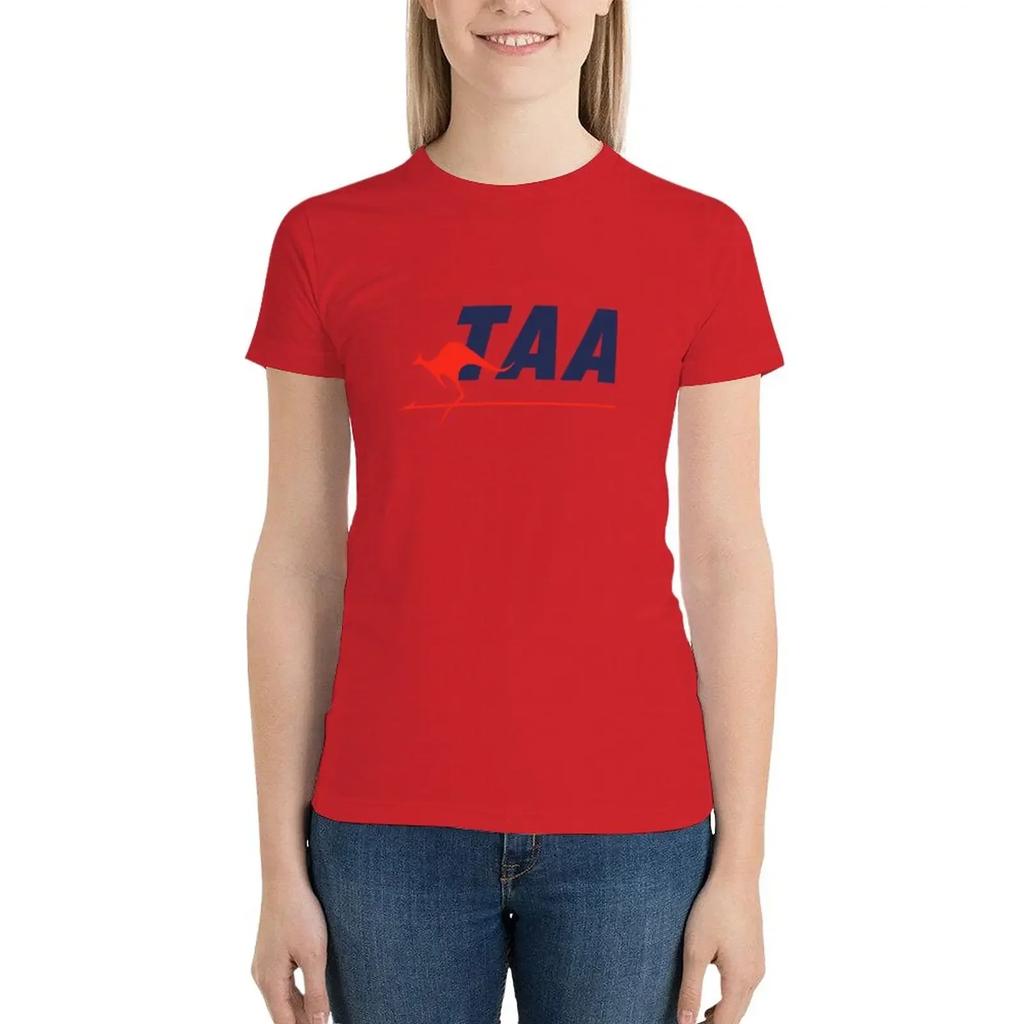 Trans Australia Airlines (TAA) - Livery (1960s) T-Shirt summer tops animal print shirt for girls t-shirts for Women cotton
