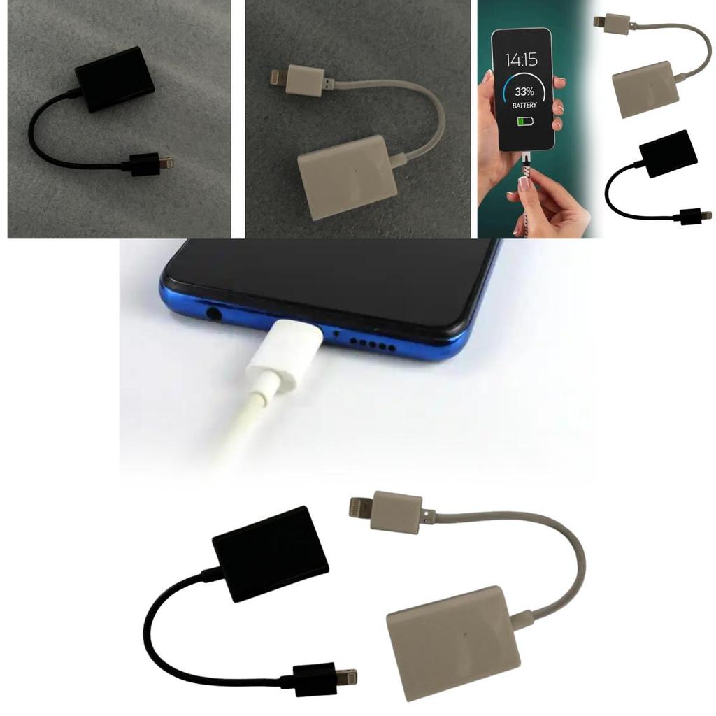 Адаптер Apple USB OTG для iPhone iPad с функциями зарядки и передачи данных для мобильных пользователей