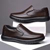 Мужская обувь, повседневные брендовые летние мужские лоферы, мокасины из натуральной кожи, удобная обувь без шнуровки