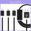 USB-зарядное устройство 3-в-1 Кабель Micro Typec Кабель для синхронизации данных Для iPhone 5 6 Android 7plus