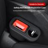 HLR4 Подходит для Spark Captiva Cruze Tracker OrlandoTrax Защитная крышка-заглушка гнезда ремня безопасности Сиденье Автомобильные аксессуары для интерьера