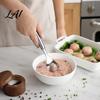 Meatball Maker Tool Stainless Steel Maker Manual Press with Forming Spoon & Serving Mold Scoop for Portioning Minced Beef Pork And Poultry