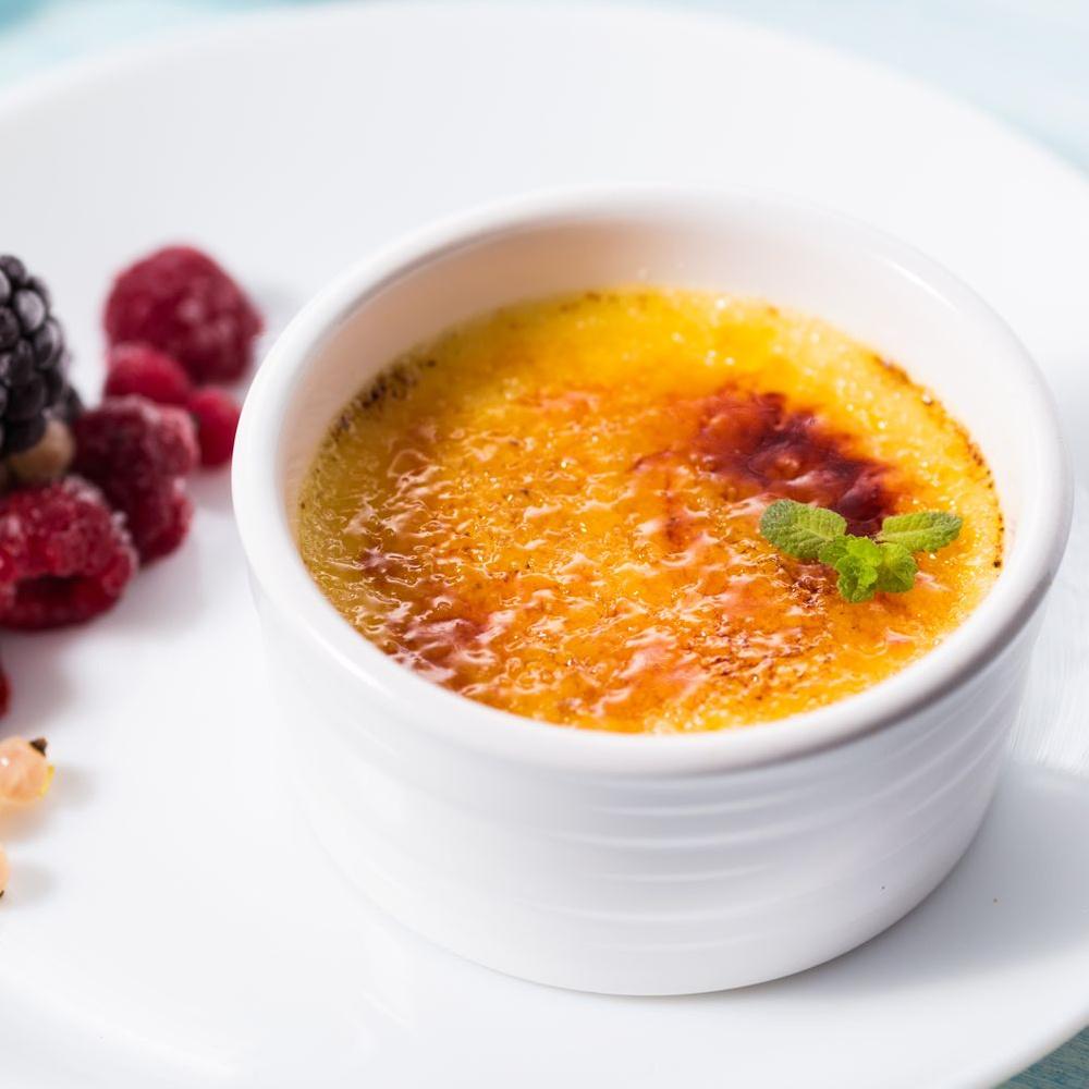 Baking ramekin, ovenproof, porcelain, white, 250 ml, set of 6.