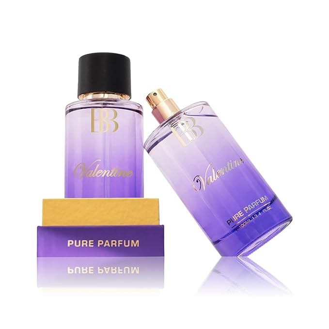 Bergamot Beaute VALENTINE Pure PERFUME 12+ часов стойкие жидкие духи для женщин, более высокая концентрация, чем парфюмированная вода, 100 мл