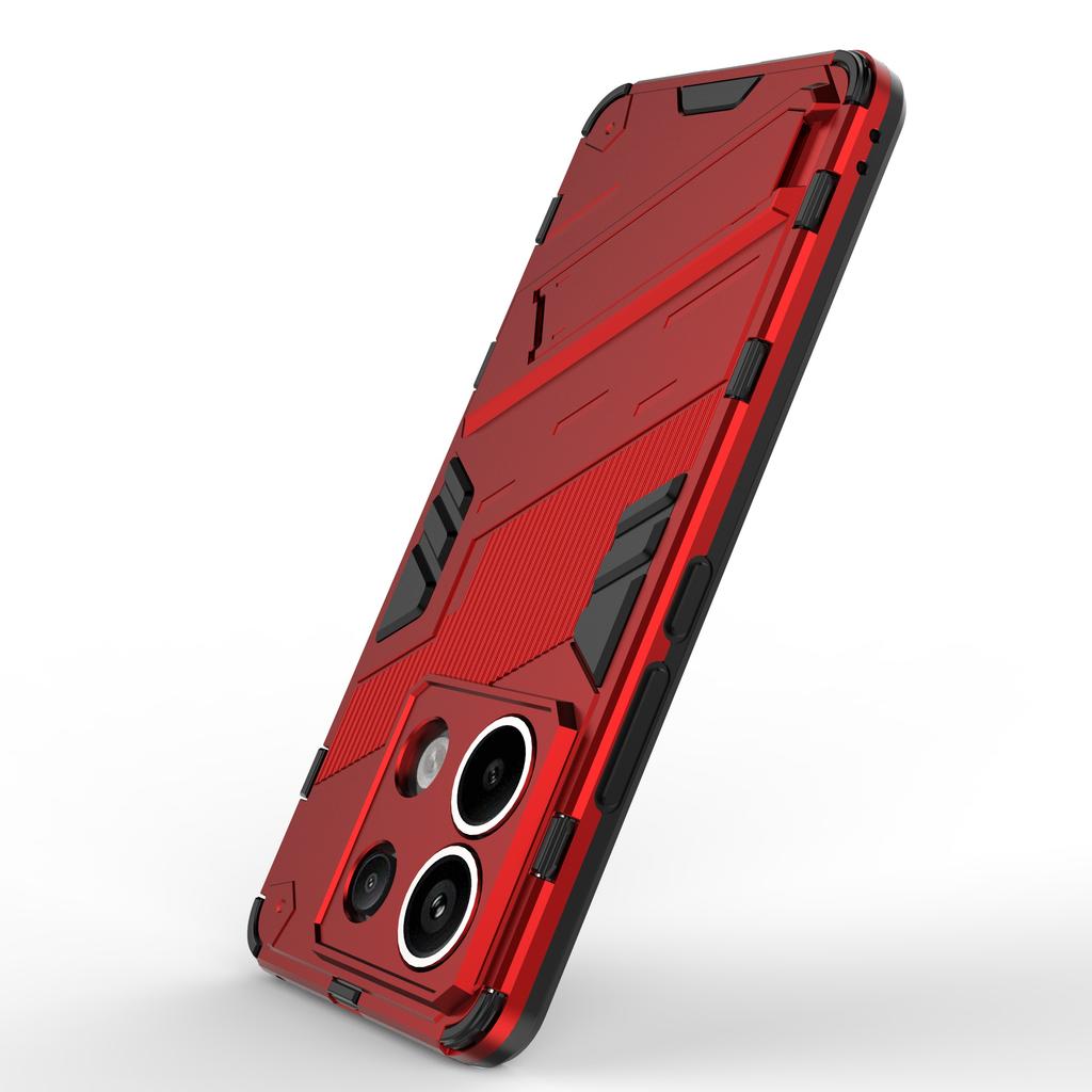 Чехол-подставка для Xiaomi Redmi Note 13 Pro 5G/Poco X6 5G, задняя крышка телефона из ТПУ+ПК