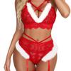 Европейское и американское рождественское сексуальное нижнее белье