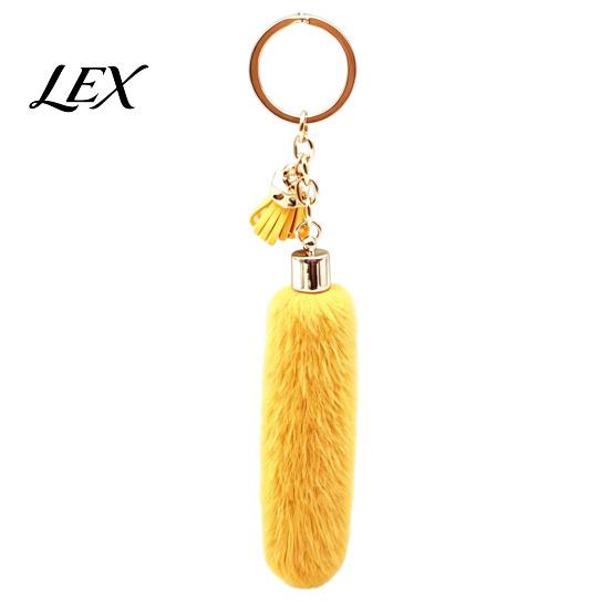 Plush Tassel Keychain for Backpacks, Soft Car Key Ring Bag Accessories Decorative Pendant, Backpack Handbag Purse Charm Keys Pendant