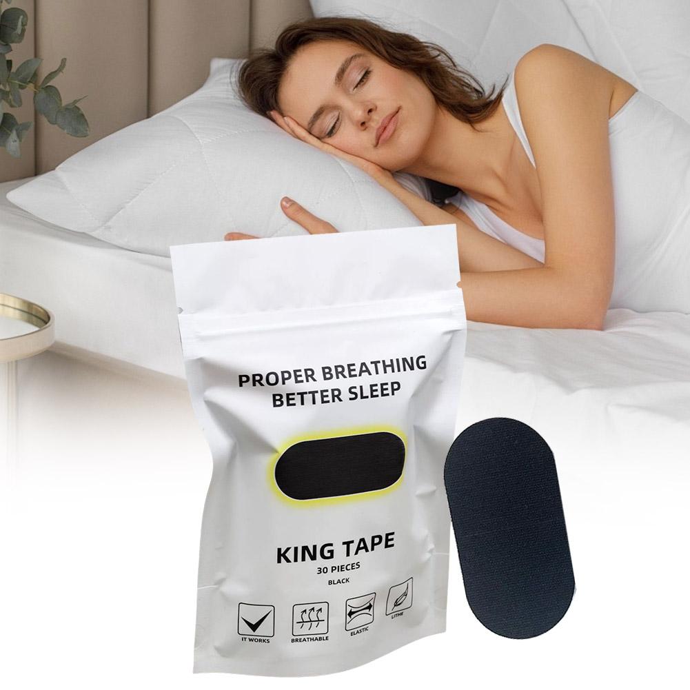 Медицинский силиконовый гипоаллергенный овальный пластырь для мгновенного устранения храпа во рту K1O9