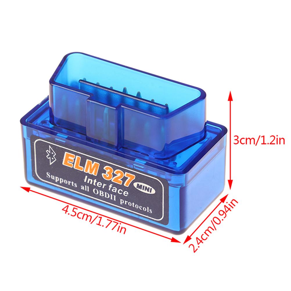 Bluetooth Мини Elm327 Автомобильный Диагностический Интерфейс Сканер Инструмент Torque