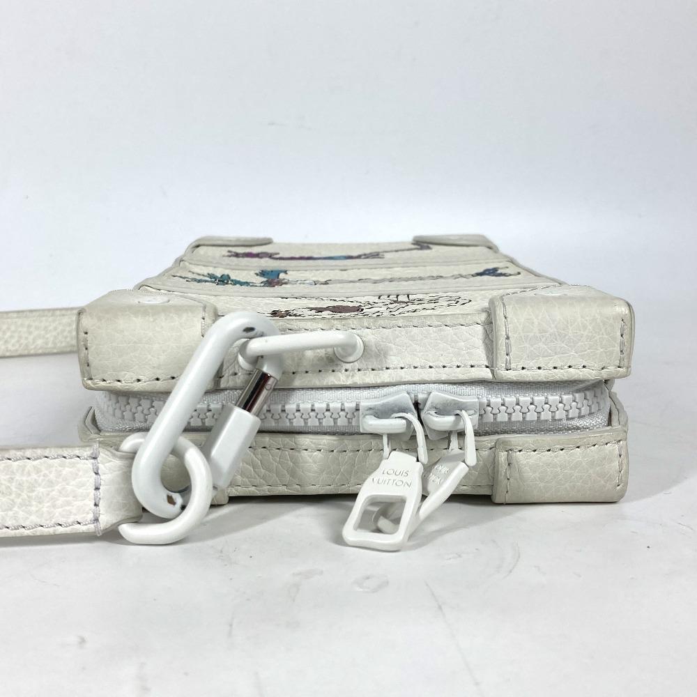 Louis Vuitton M80146 LV Friends Monogram Мягкий Сундук 2WAY Клатч Сумка на плечо