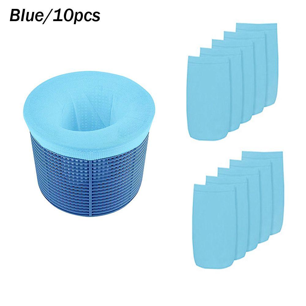 Чехол Домашний Уличный Сетчатый Фильтр Многоразовые Носки Скиммера для Бассейна Очистка Бассейна Очищает Мусор Листья