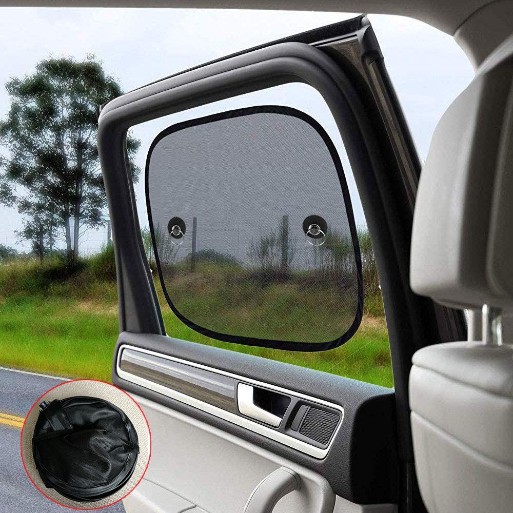 2Pcs Protector Accessories Window Reflector Visor Car Sunshade Covers Windscreen Folding Windshield