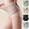 Lady Underpants High Waist Shaping Underwear Butt-lifted Thin Tummy Control Elastic