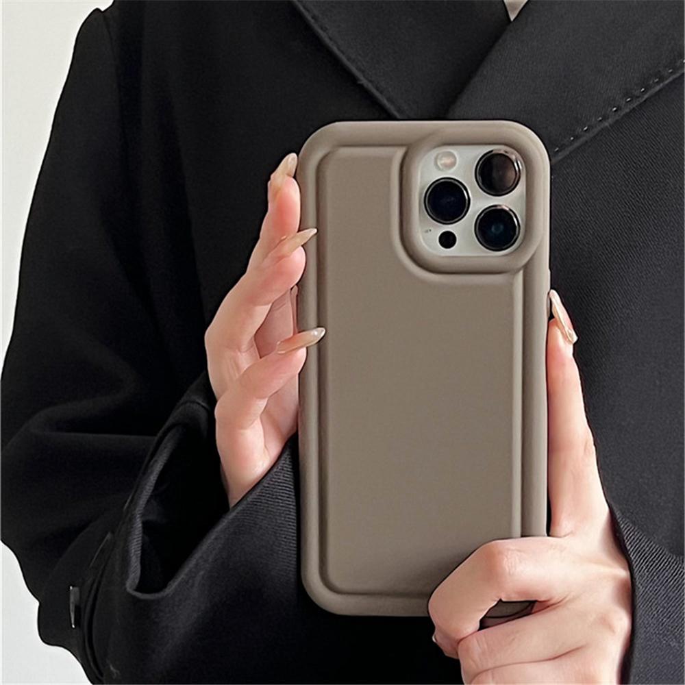 Роскошный мягкий матовый силиконовый чехол-бампер для iPhone 16 15 14 Pro Max 11 12 13 Pro XS Max XX XR квадратный однотонный ударопрочный чехол