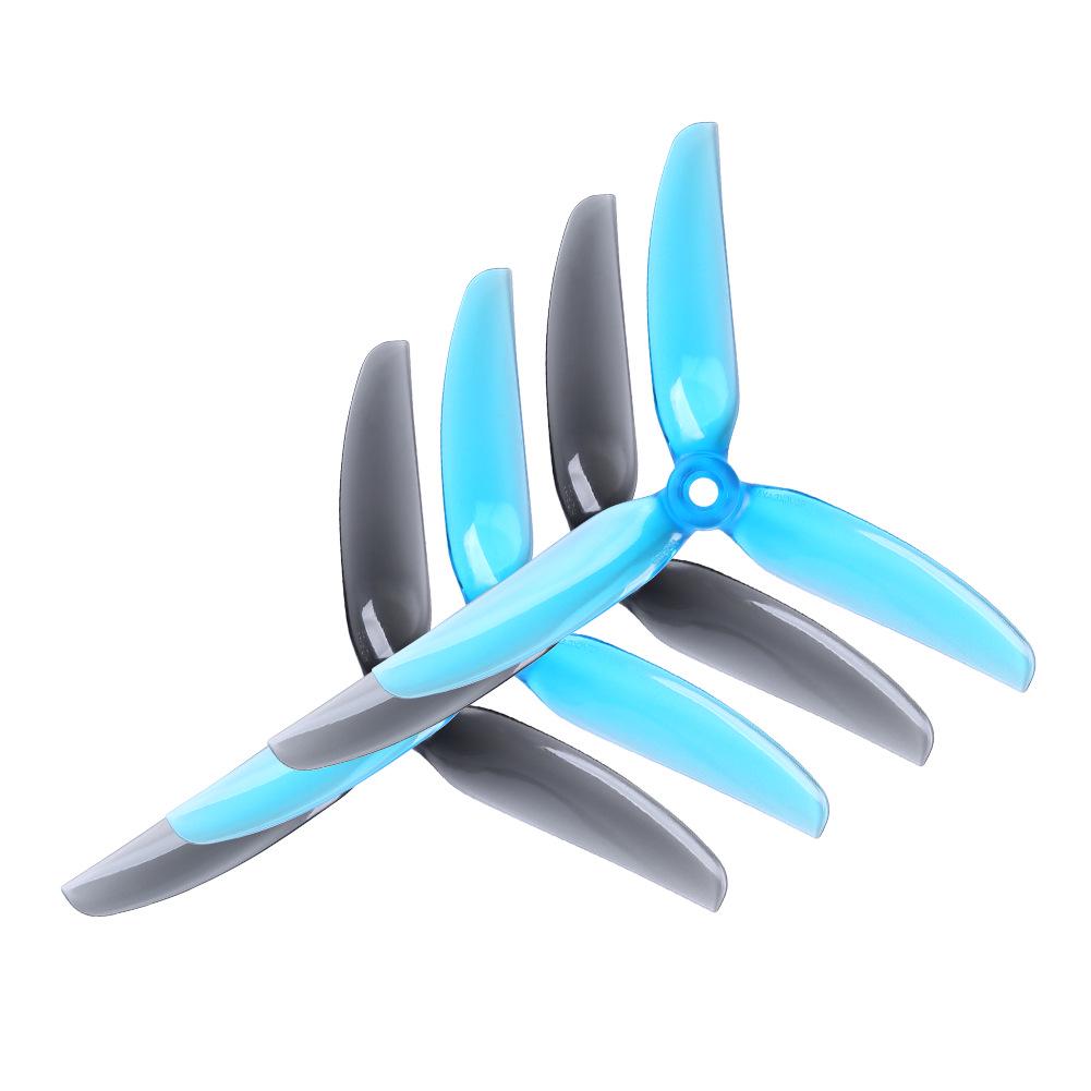 5-Inch HQProp V2S 5X4.3X3 Triple Blade High-Efficiency Freestyle Propeller for Model Aircraft