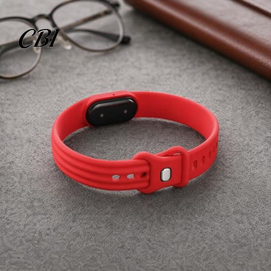 Adjustable Watch Band Silicone for Google Fitbit Air, Water Sweat Flexible Wristband Resistant Sport Band, Fitness Tracker Strap Replacement