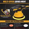 Регулируемая 8-скоростная портативная полировальная машина для автомобиля, профессиональный инструмент для полировки воском с высоким блеском, электрический, автомобильный, качественный, беспроводной Q1p8