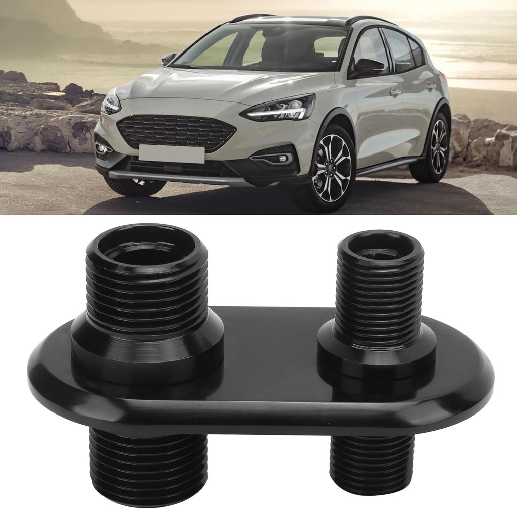 Car 2‑Port Air Conditioner Bulkhead Connector Modification Replacement for Firewall Bulkhead