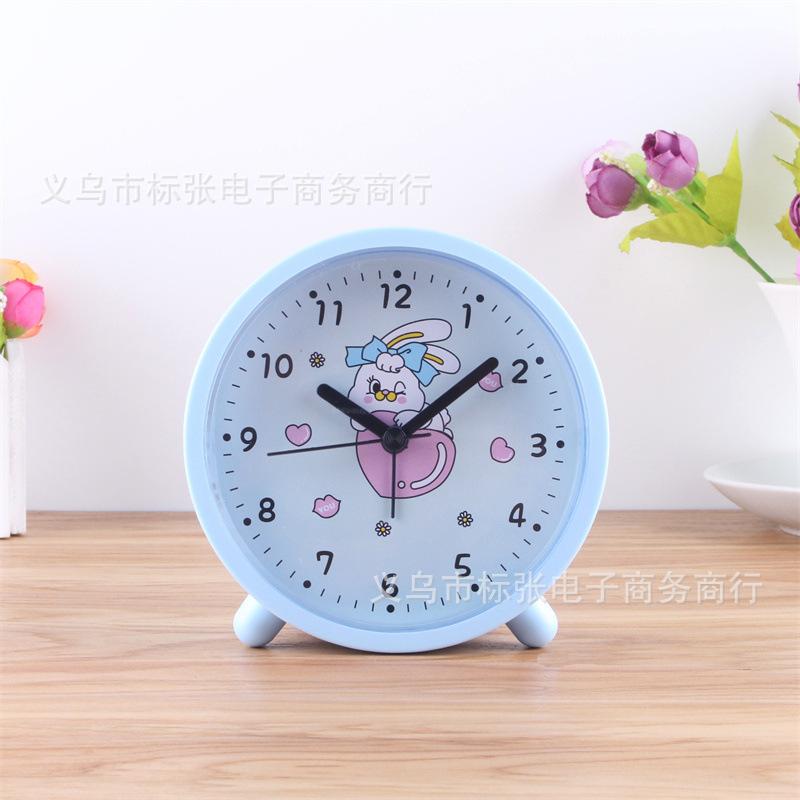 Silent alarm clock for students and children Get up artifact Multifunctional wake-up clock Boys and girls desktop clock ornament