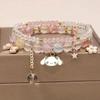 Children's Cartoon Crystal Beaded Bracelet - Cute Layered Jewelry for Girls & Best Friends