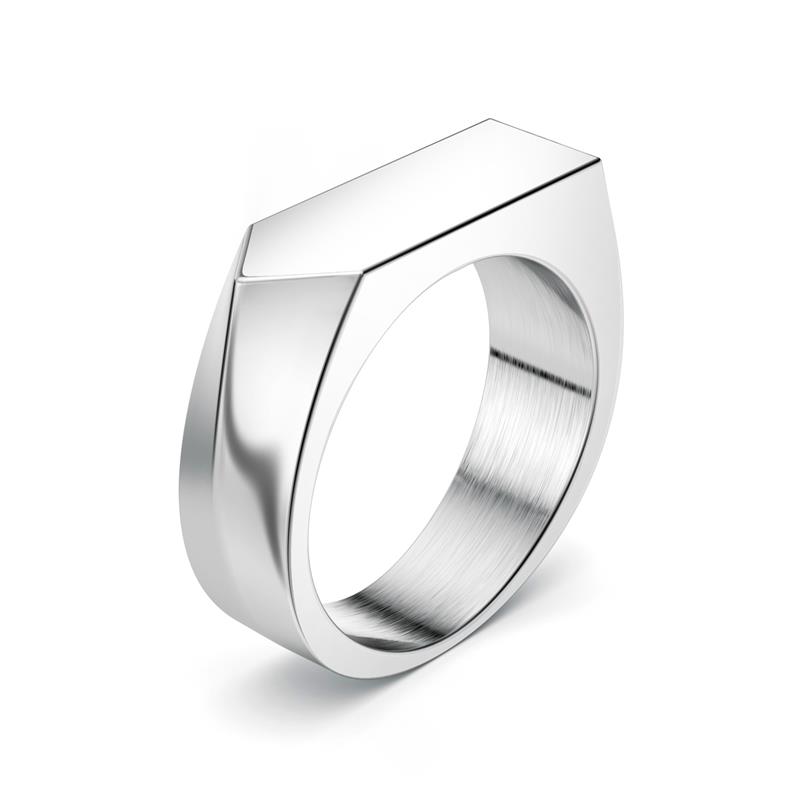 Jiayiqi мужское кольцо в стиле панк-рок, гладкое кольцо-печатка из нержавеющей стали 316L для мужчин, ювелирные изделия в стиле хип-хоп, оптовая продажа, мужская свадьба Anel