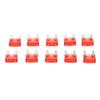 10 Pieces Mini 10A Blade Fuse Red for Auto Car Truck Replacement Fuse Holders1