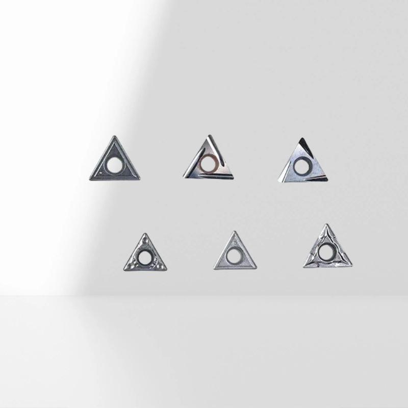 TCMT11/TCGT110204 Series 60° Triangular CNC Lathe Inserts for Fine Grinding