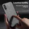 Роскошный кожаный чехол для Huawei P20 P30 P40 P50 P60 Pro, чехол с металлической пластиной, автомобильный держатель для Huawei Mate 20, 30, 40, 50 Pro