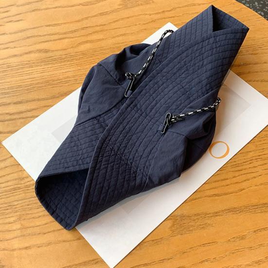 Летняя шляпа унисекс с пряжкой, водонепроницаемый купольный верх, ветрозащитный ремешок на шнуровке, защита от солнца, защита от ультрафиолета, однотонная кепка для отдыха на открытом воздухе, рыбалка, кемпинг