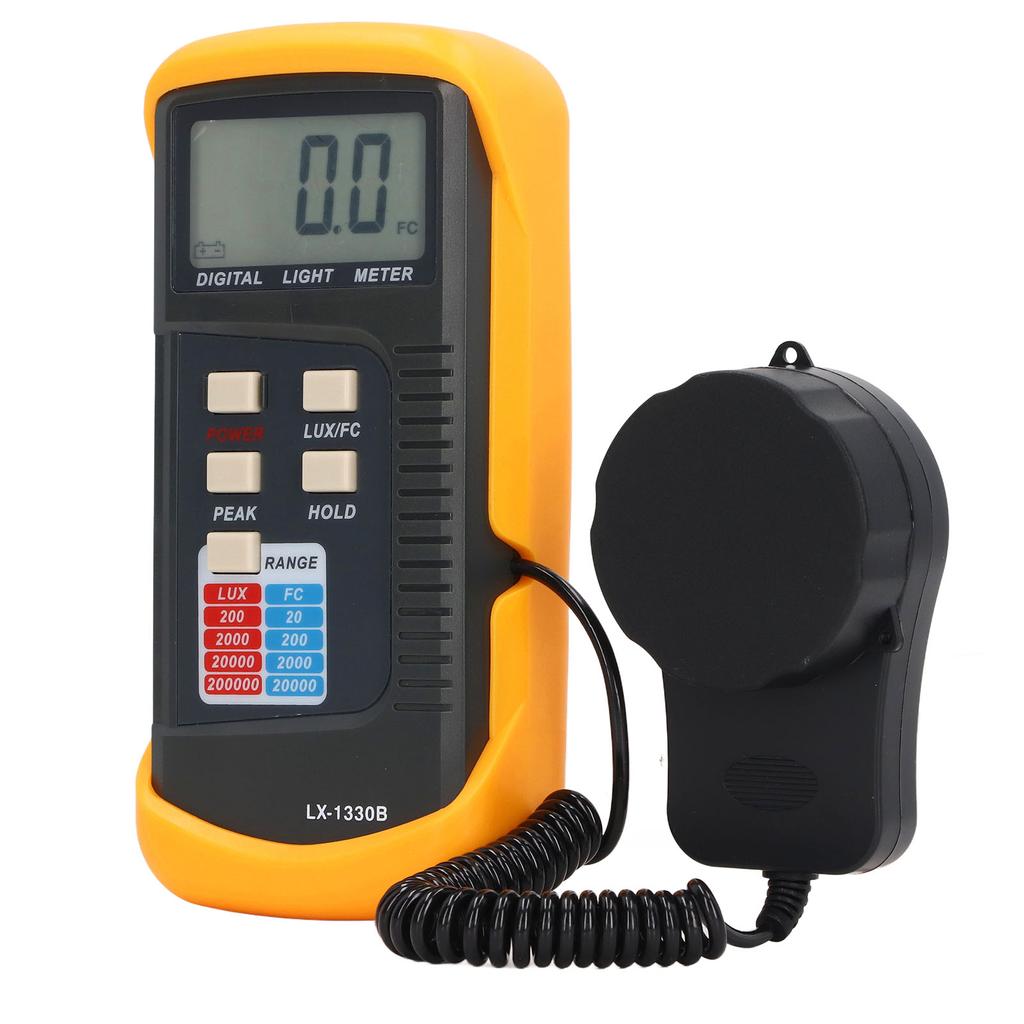 Цифровой экспонометр с ЖК-дисплеем 0,1?Люксметр 200000LX с ящиком для хранения для библиотеки