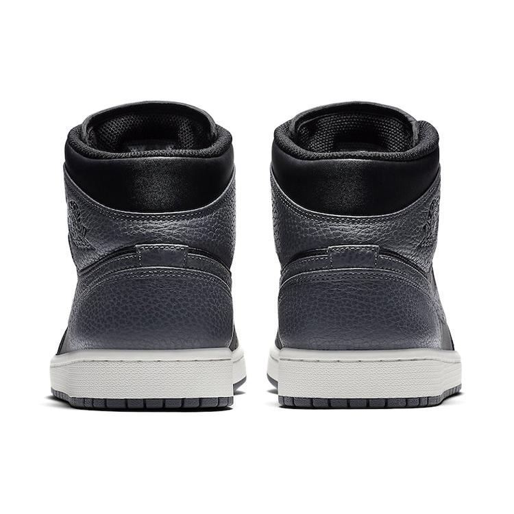 Jordan 1 Retro Mid Black Dark Grey 554724-041