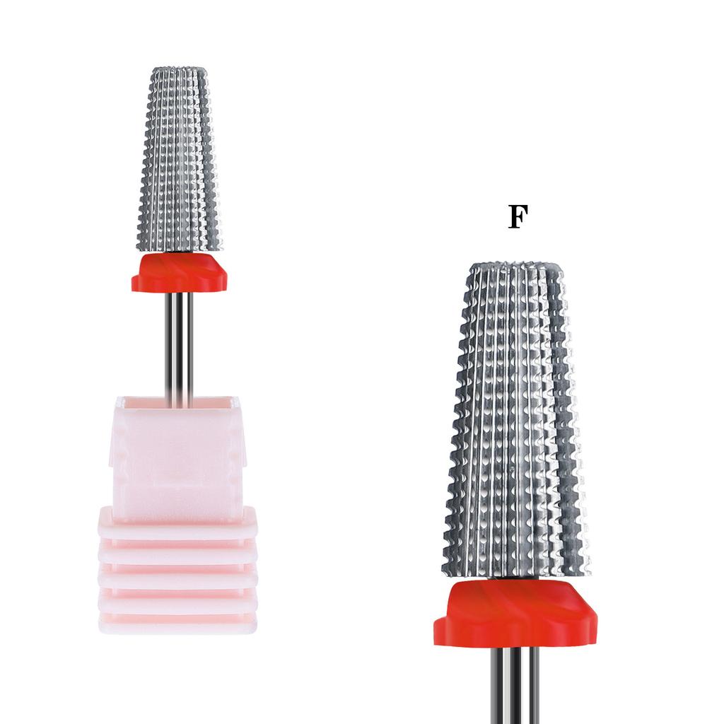 Высококачественное сверло из вольфрамовой стали с покрытием из сплава Five one, электрическая шлифовальная головка, аксессуары и инструменты для удаления кутикулы с ногтей