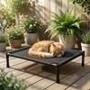 Moisture Proof Pet Camping Bed Non-Slip Cat Sofa Bed Durable Elevated Pet Bed  Indoor Outdoor