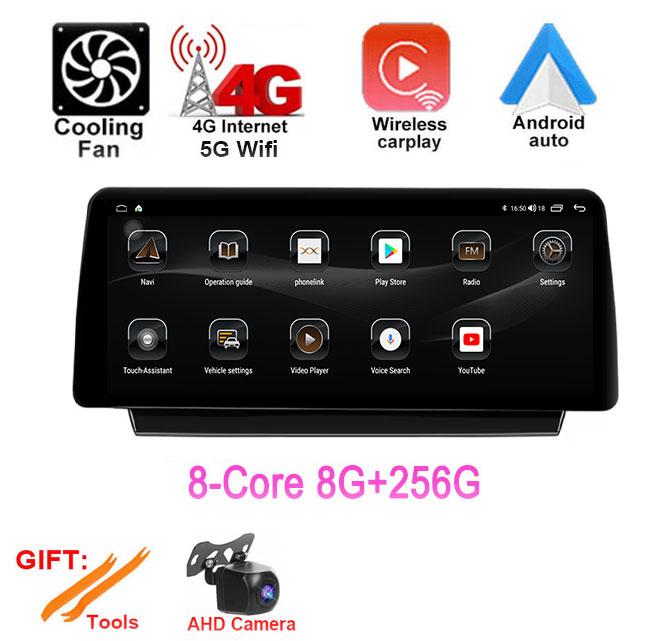 Для Toyota Camry 2021 Carplay Android 14 Автомобильное радио Мультимедиа Видео Плеер Навигация Головное Устройство Стерео Аудио