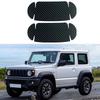 Новый протектор дверной ручки Jimny с магнитом, фиксированный когтистый механизм, защита от царапин JB64/JB74, эксклюзивный аксессуар из 2 предметов в карбоновом стиле