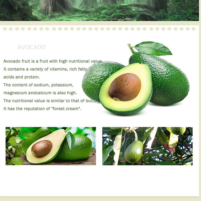 Увлажняющий крем для лица против морщин и питает кожу с авокадо 35мл