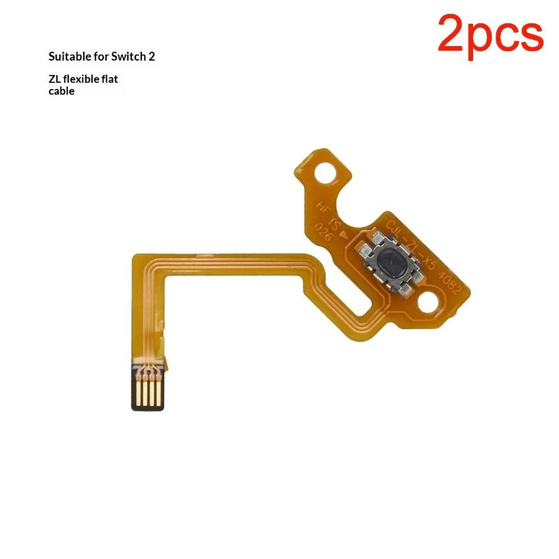 2Pcs For Switch 2 Joycon Button Key Ribbon Flex Cables For Switch 2 Ns2 Left Right Controller Zl Zr Button Cable