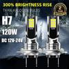 2 шт. H1 H3 H4 H7 H11 светодиодные лампы для фар автомобиля комплект лампочек белый авто 12 В фары 26000 лм противотуманные фары 6000 К Высокая мощность 24 В автомобиля
