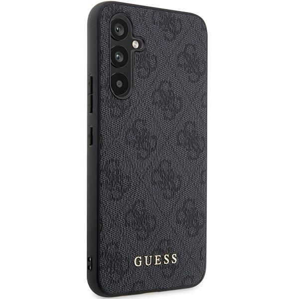 Etui Galaxy S23 Fe Guess - Plecki 4G Metal Gold Logo Szary Case Obudowa