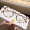 Round Eyeglasses Women  Computer Anti Blue Light Glasses Frames Transparent Optical Fake Eyeglass Student Myopia Frame Oculos