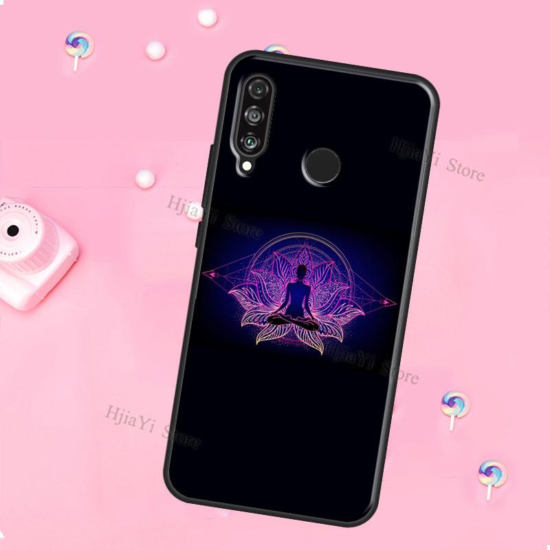 Чехол Mandala Chakra Yoga для Huawei Honor Magic 5 Lite X8 X9 X8a X9a 50 70 P20 P30 P40 P50 P60 Pro P Smart 2019