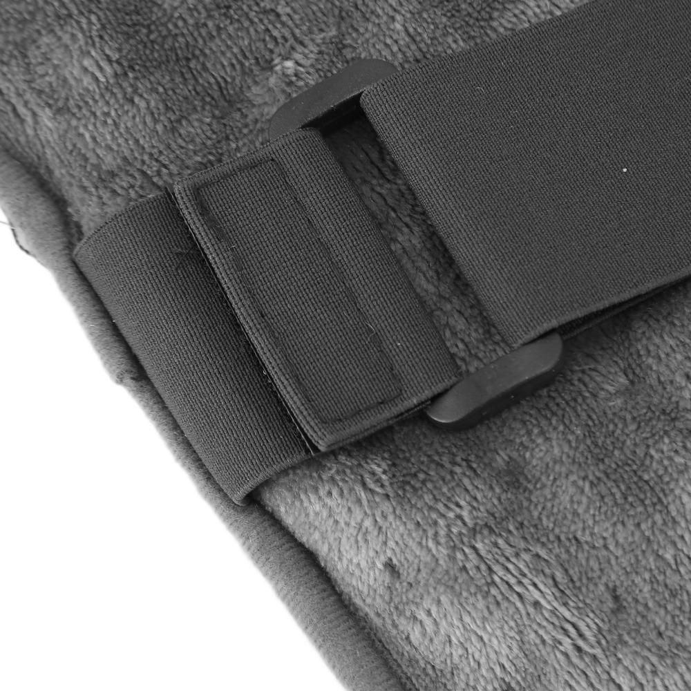 Gray Heated Back Wrap 30-50°C USB Back Heating Pad Electric Back Heating Pad  Back Pain Relief