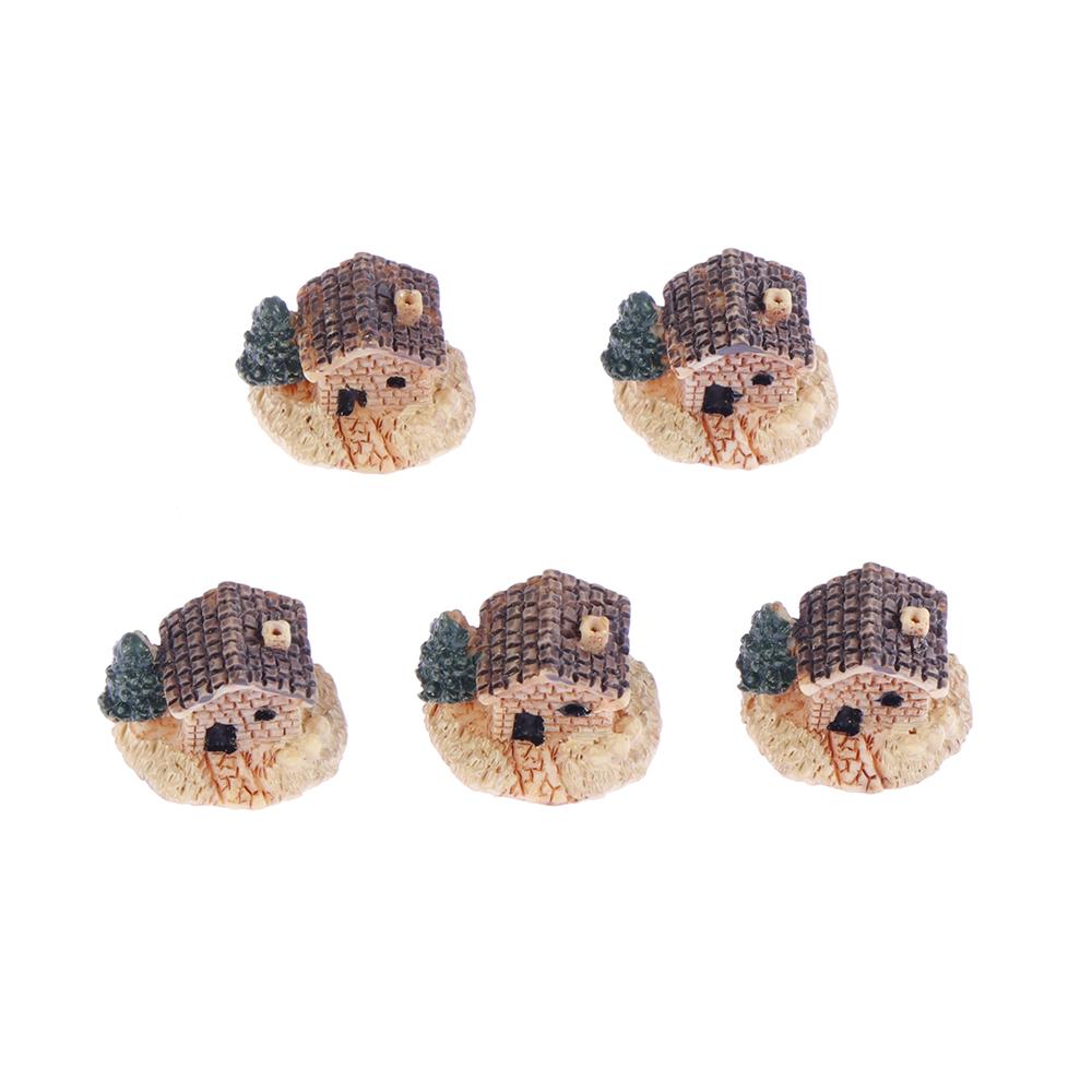 Gardening Decorations Figurines & Miniatures Moss Cottages Mini Small House Micro Landscape